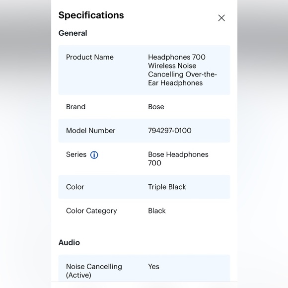 BOSE Noise Cancelling Headphones 700 & Carrying Case - Picture 4 of 14